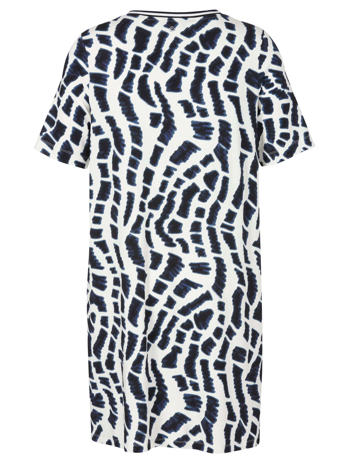 Kleid Rundhals 1/2 Arm Druck