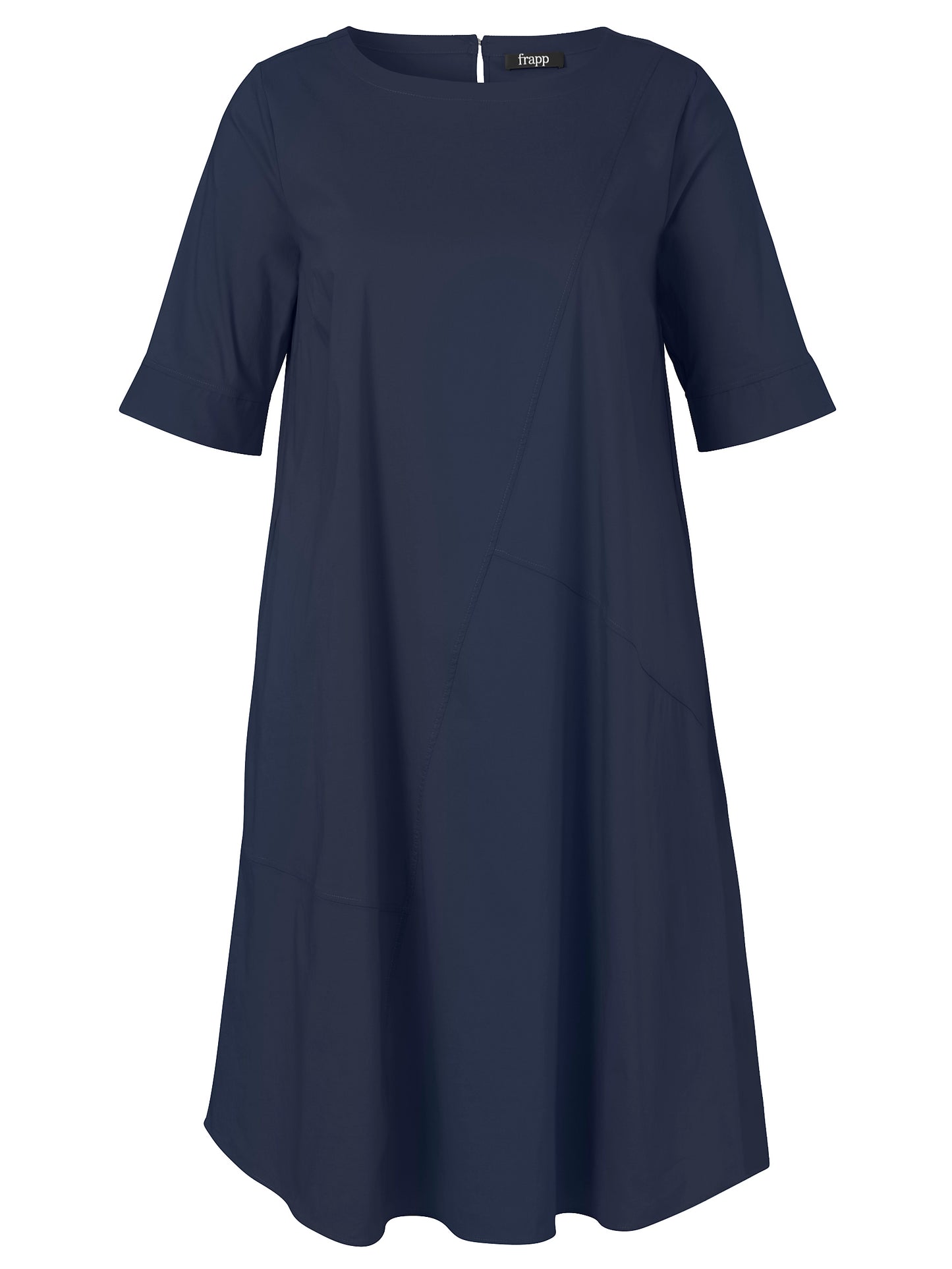 Kleid Rundhals 1/2 Arm