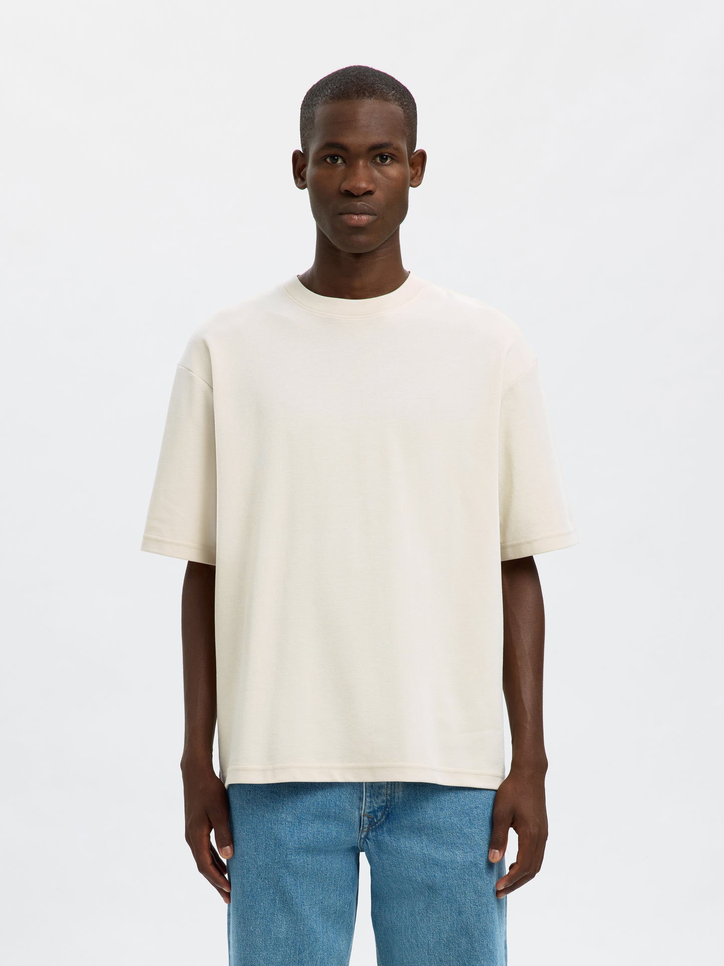 SLMLOOSEOSCAR SS O-NECK TEE NOOS