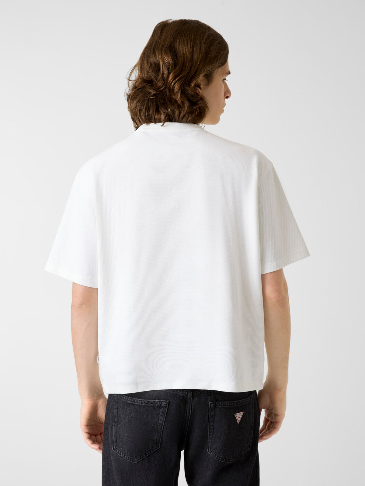 GJ SS BOXY CROPPED OTTOMAN
