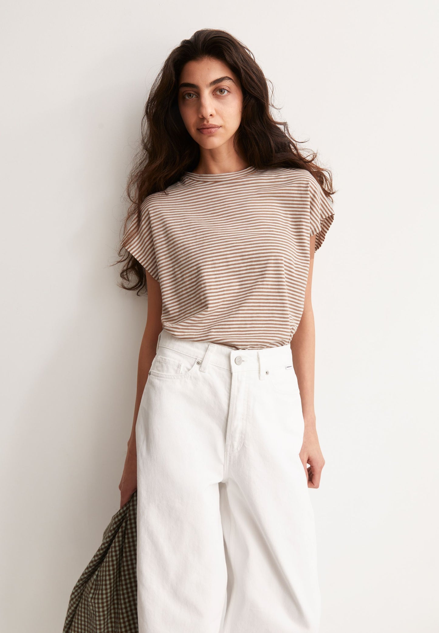 SLUB JERSEY STRIPE T-SHIRT