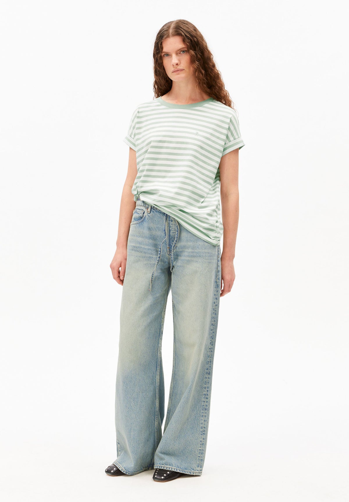 IDAARA STRIPE T-SHIRT