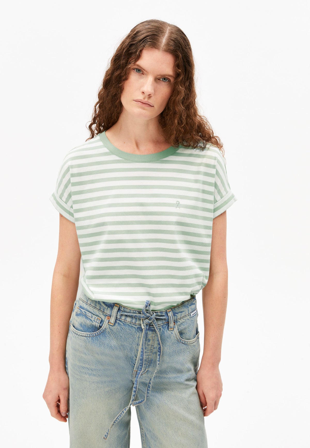 IDAARA STRIPE T-SHIRT