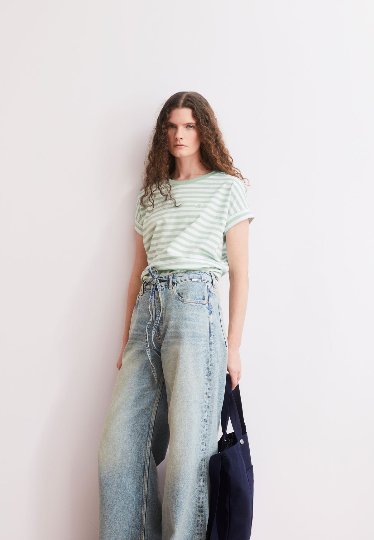 IDAARA STRIPE T-SHIRT