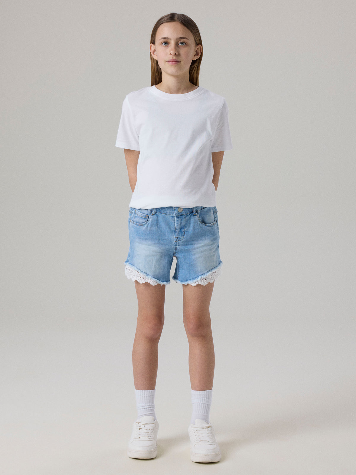 NKFSALLI DNM SHORTS 5372-HA NOOS