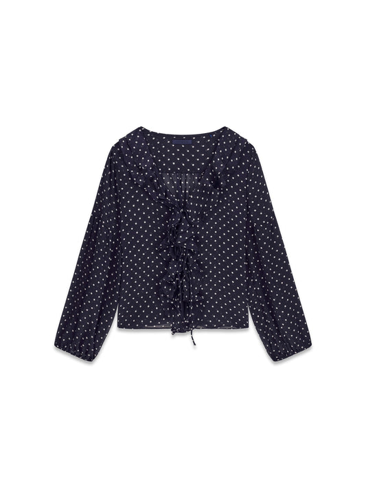LS EMY  RUFFLED TOP