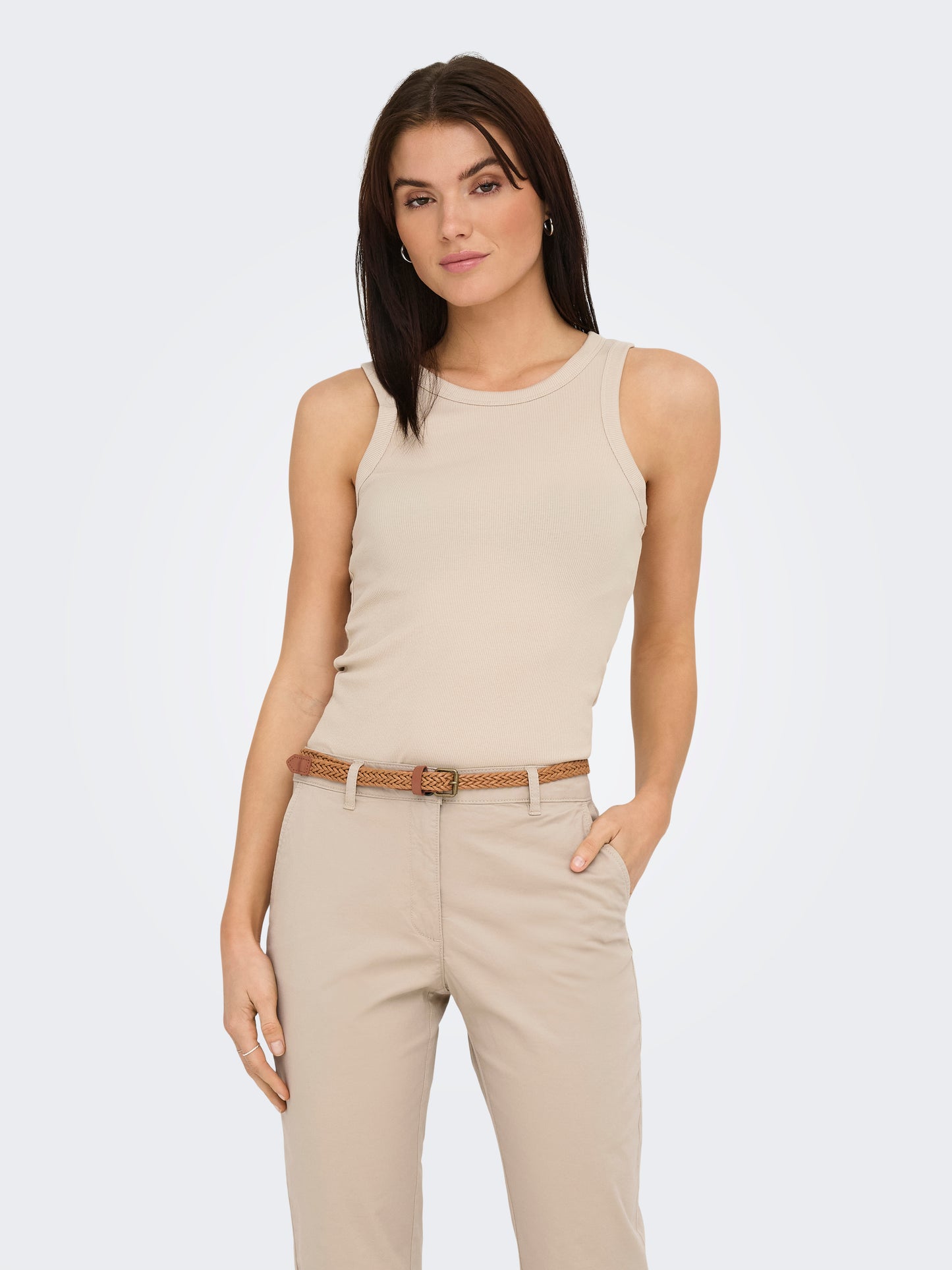 JDYSOFIA S/L WASHED TANK TOP JRS