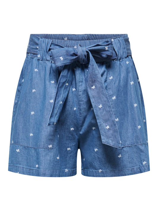 ONLNOVA AZURE TALIA SHORTS WVN