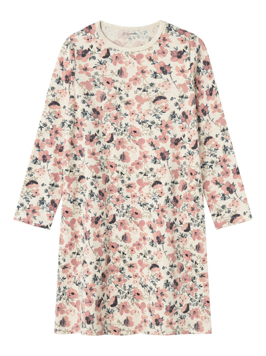 NKFNIGHTGOWN LS NOSTALGIA FLOWER NOOS