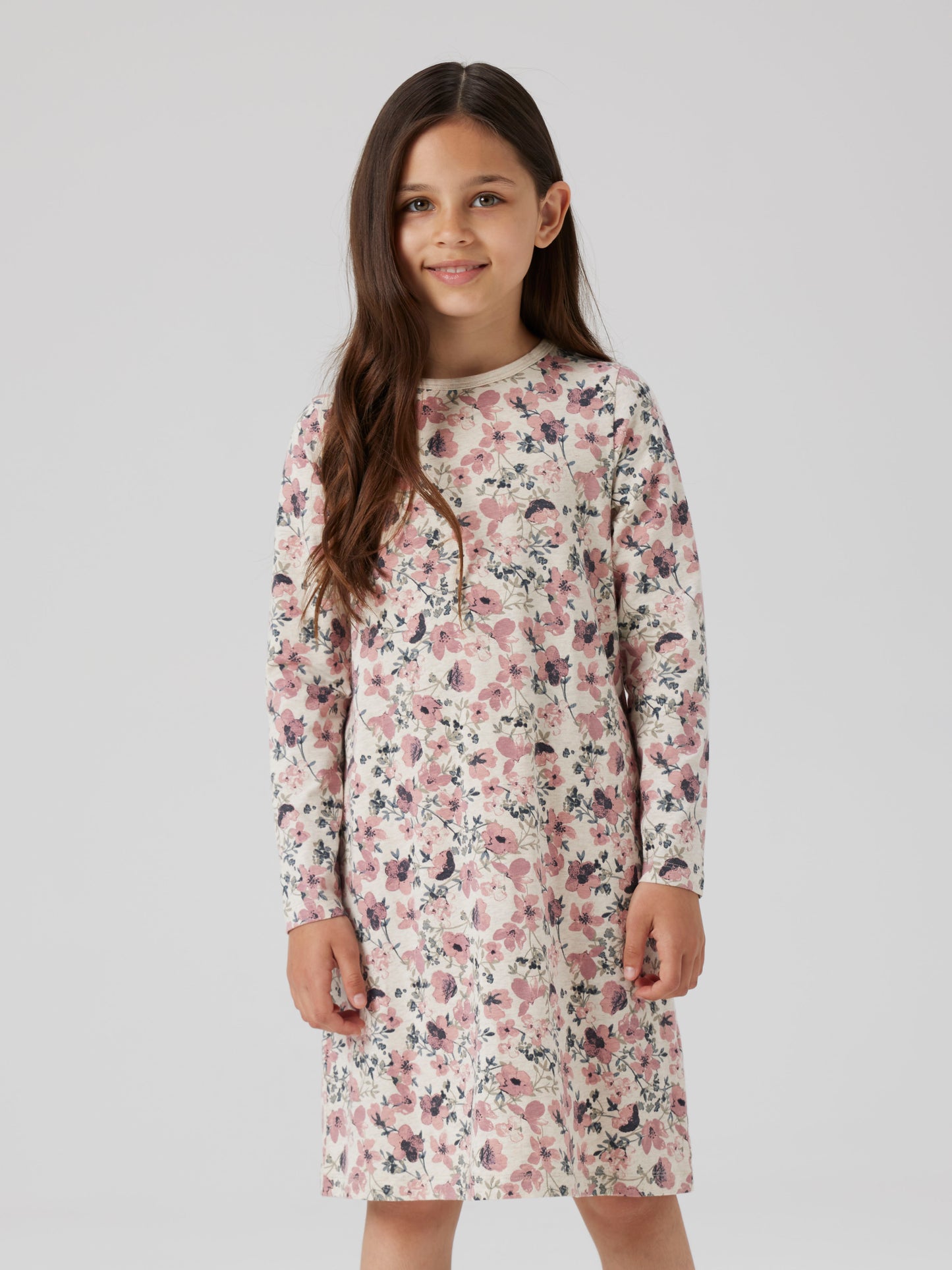 NKFNIGHTGOWN LS NOSTALGIA FLOWER NOOS