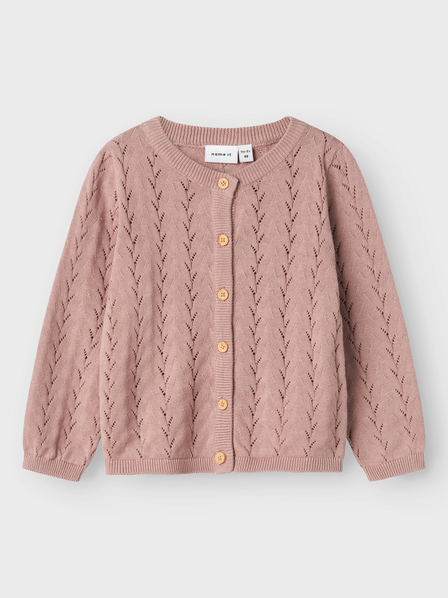 NMFBANNI LS KNIT CARD NOOS