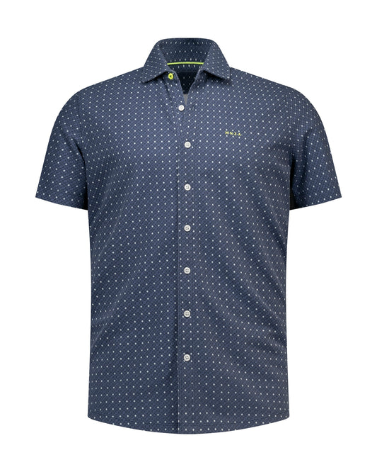 SHIRT SHORT SLEEVE, BRILLIANT NAVY