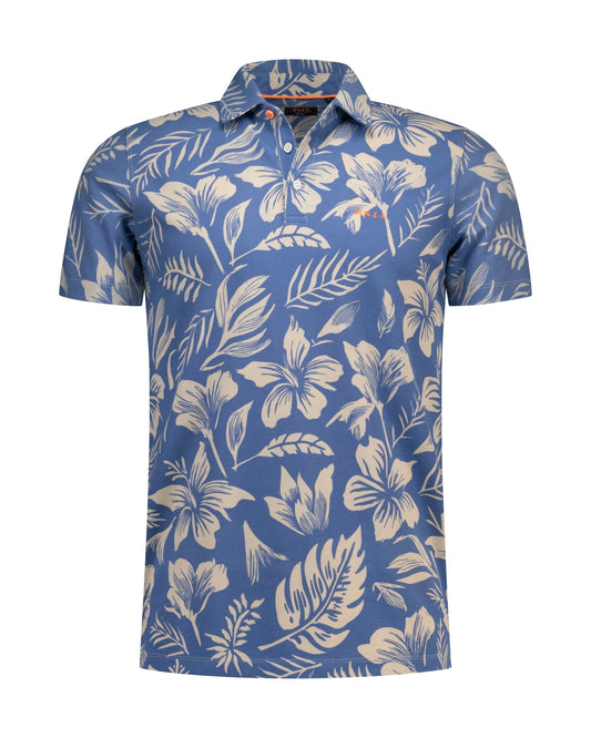 POLO SHORT SLEEVE, COOL MARINE
