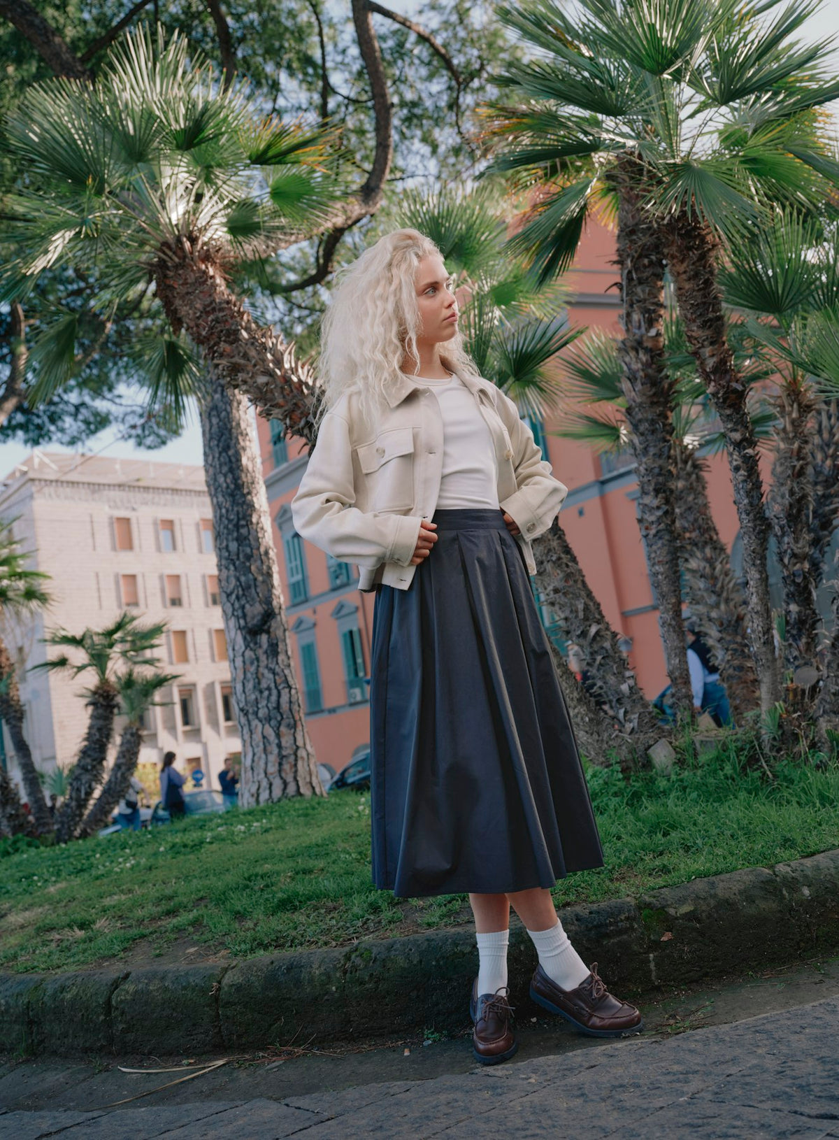 ONLMAILA LONG PLEAT SKIRT NOOS WVN