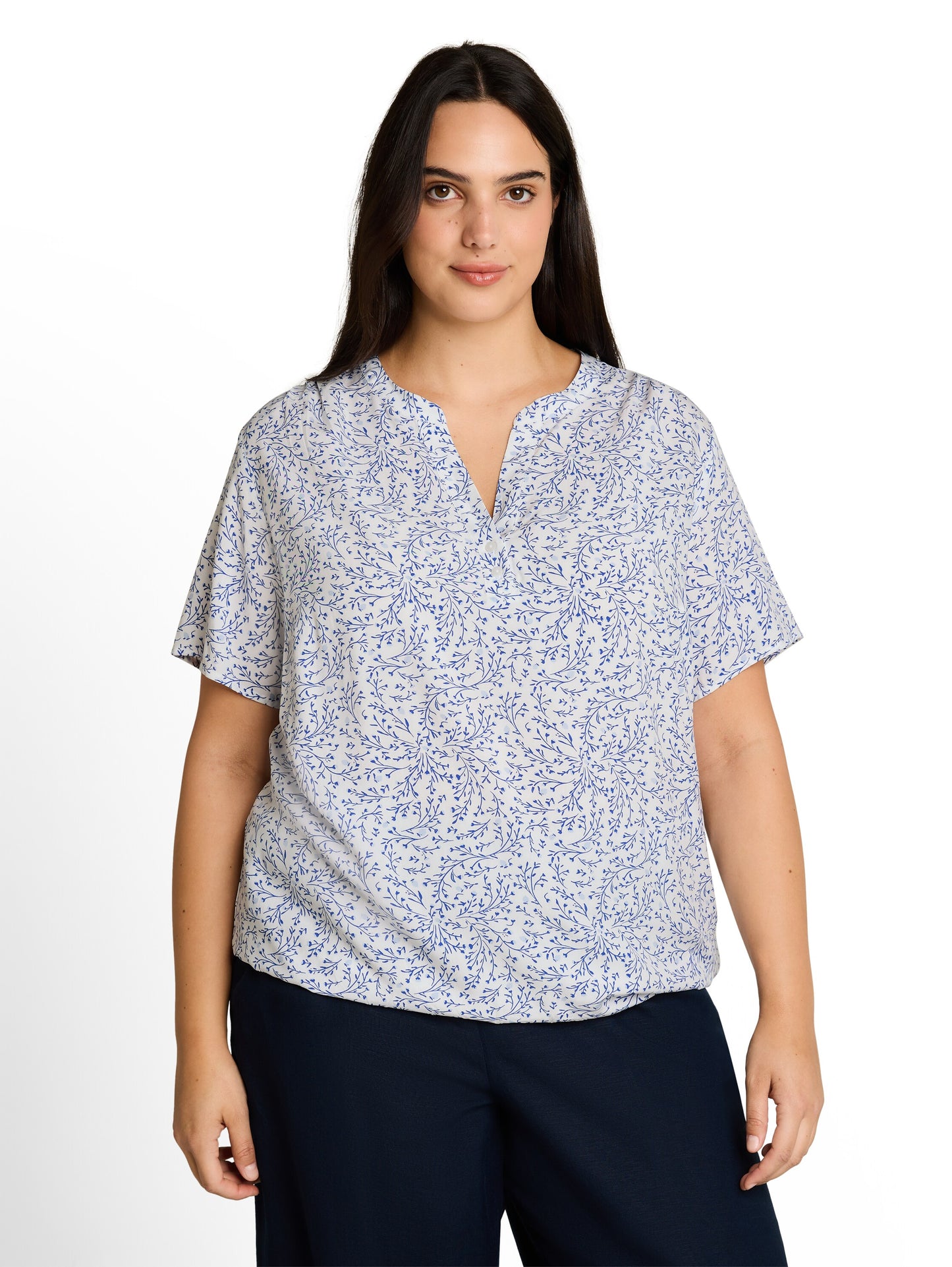 Plus Size - Bluse mit Muster