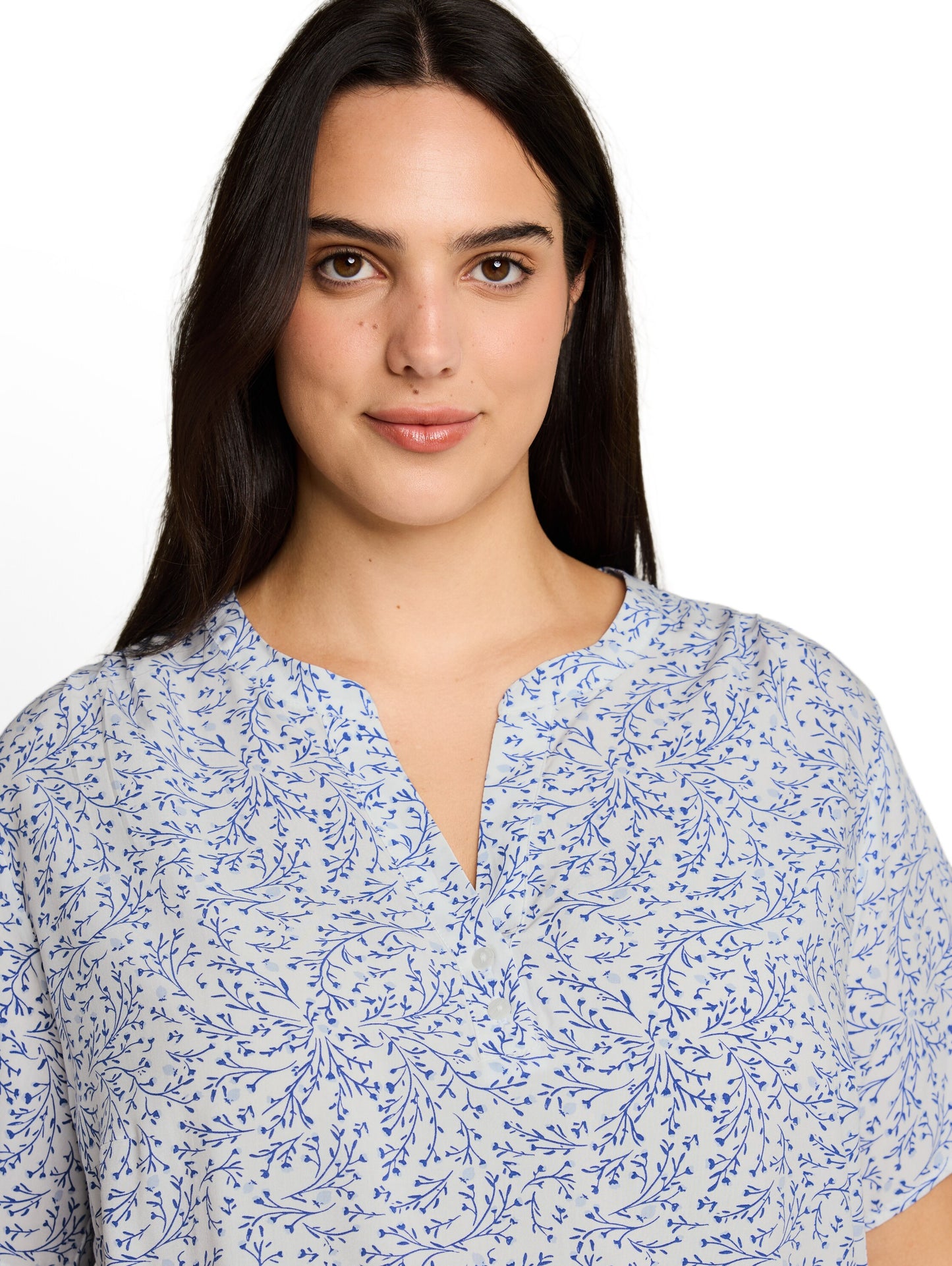Plus Size - Bluse mit Muster