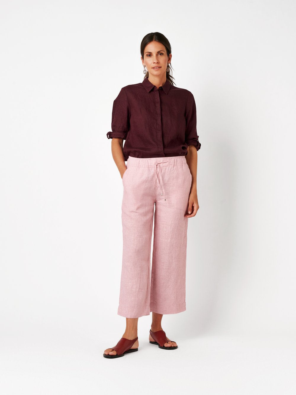 Pia Wide Leg 3/4