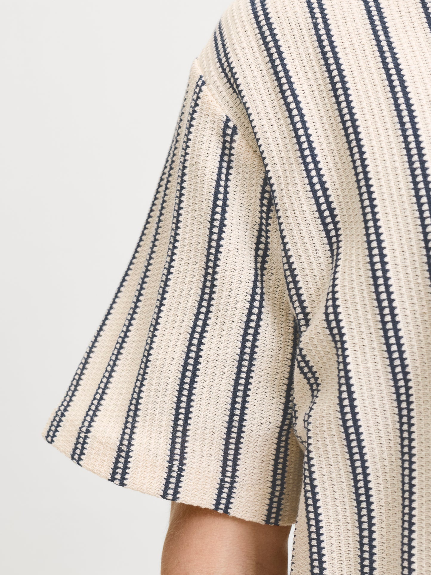 JPRBLUHARRY SS SPLIT NECK POLO SN