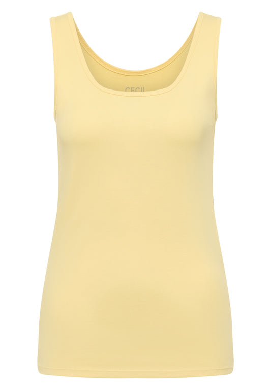 Basic Top aus reiner Baumwolle