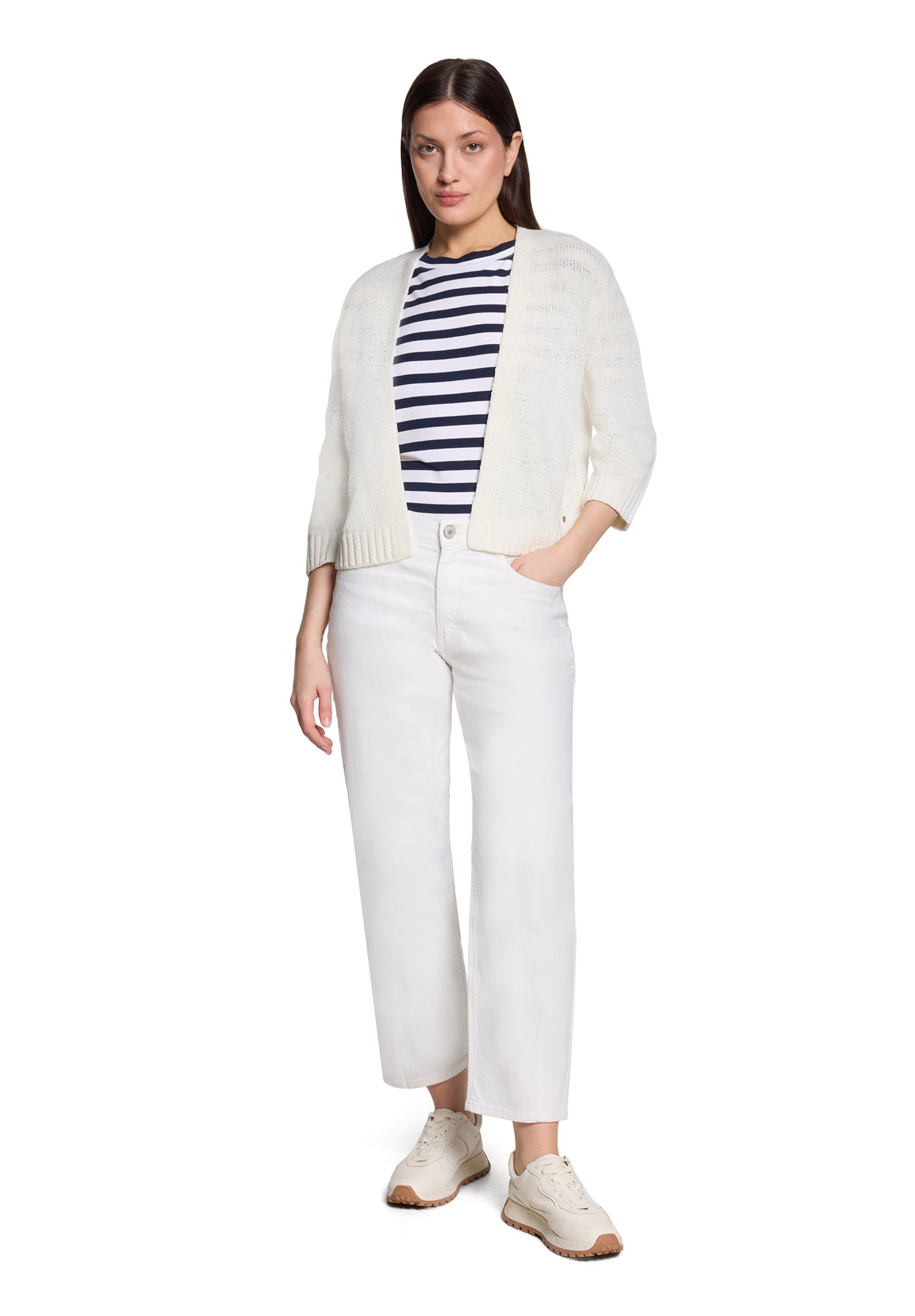Casual-Strickjacke