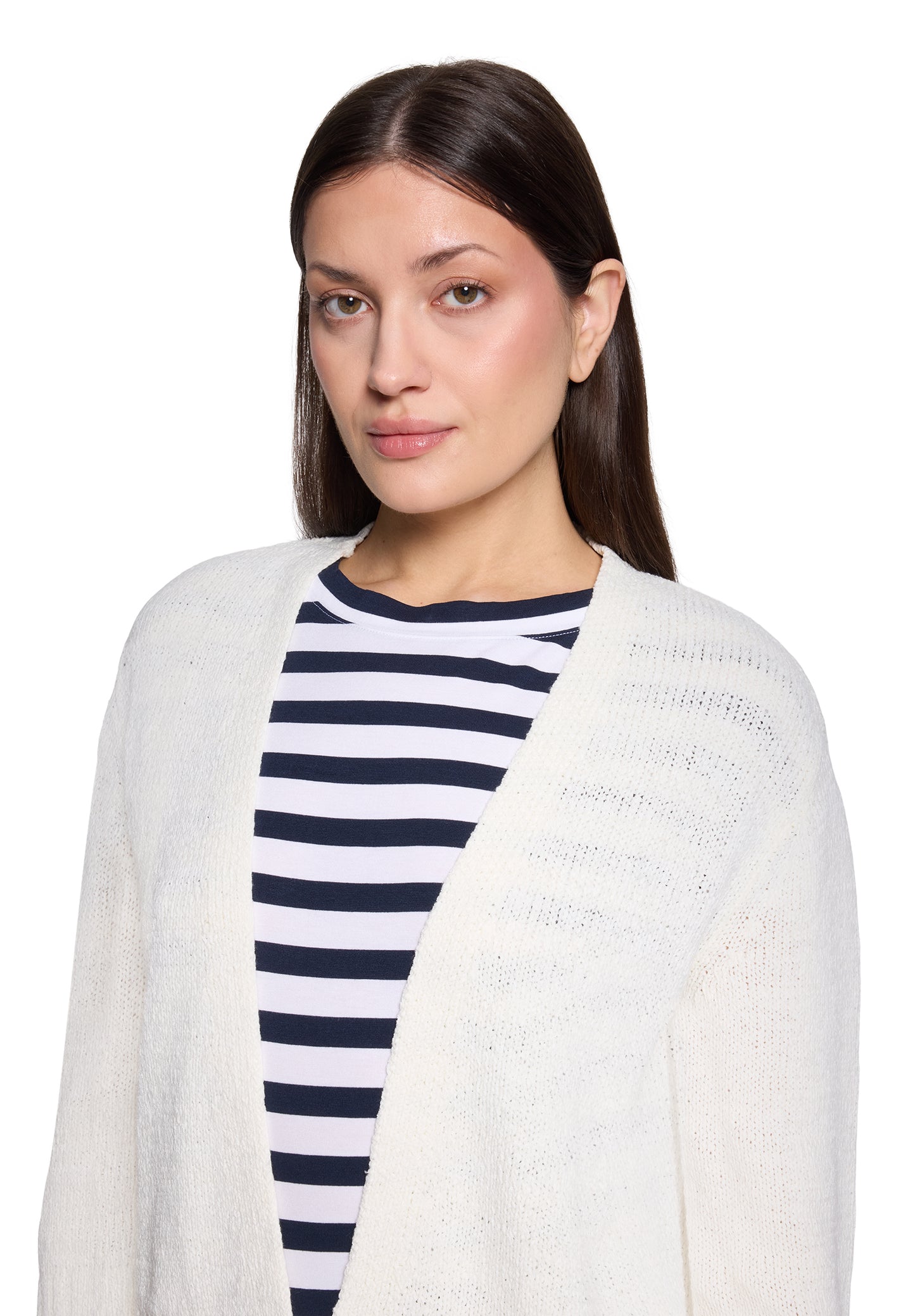 Casual-Strickjacke