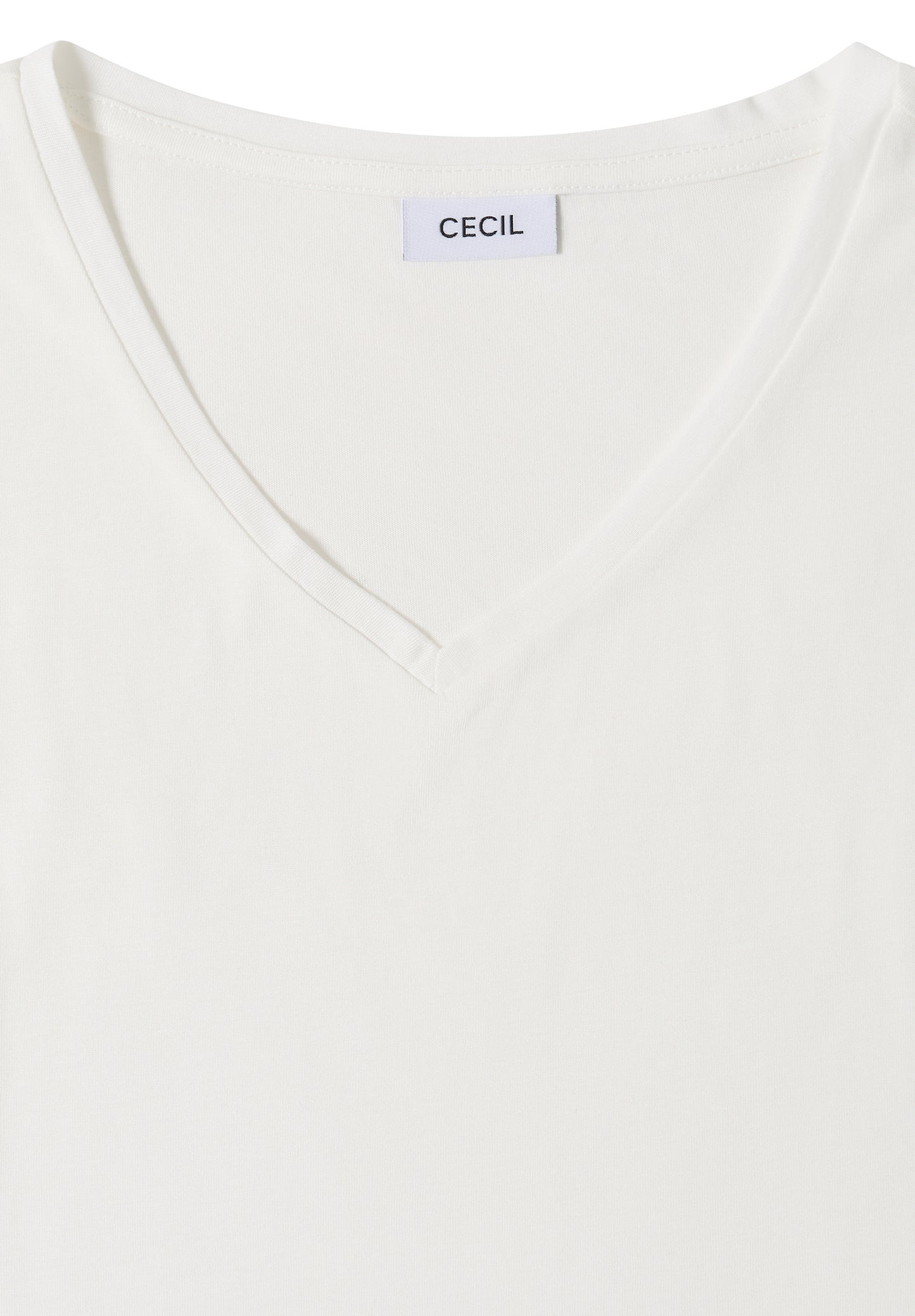 Dropped Shoulder Shirt mit V-Neck