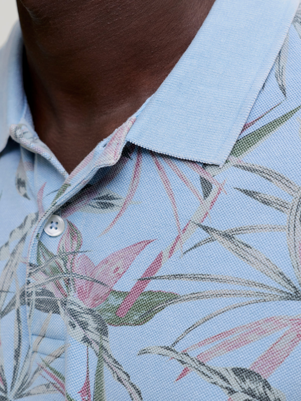 JPRBLUHAWAII AOP SS POLO