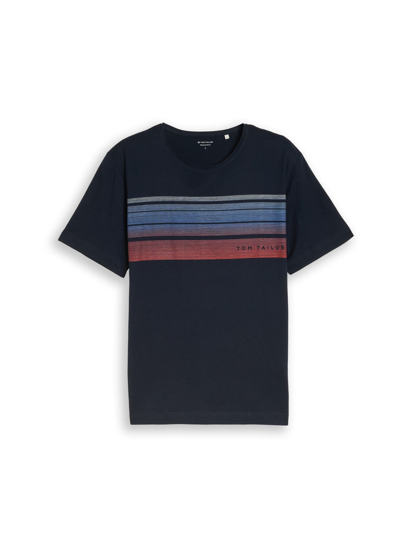 T-Shirt mit Print auf der Brust