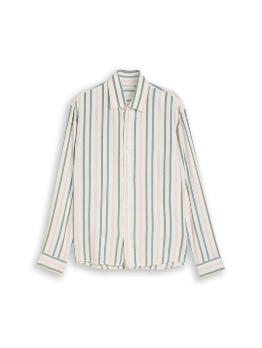 Relaxed Fit Hemd mit Streifen