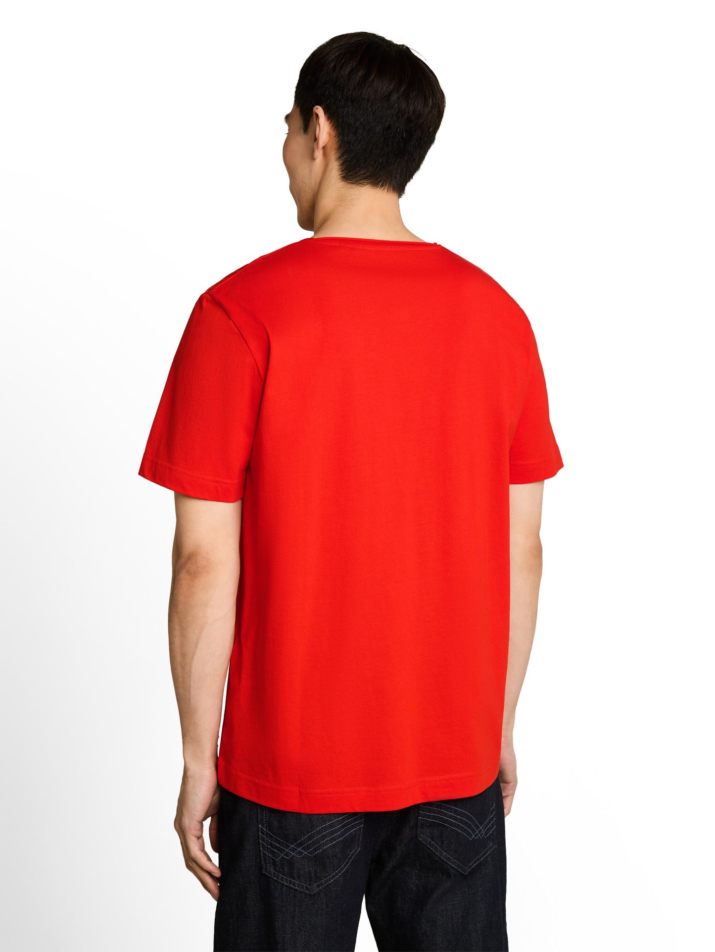 T-Shirt mit Print auf der Brust