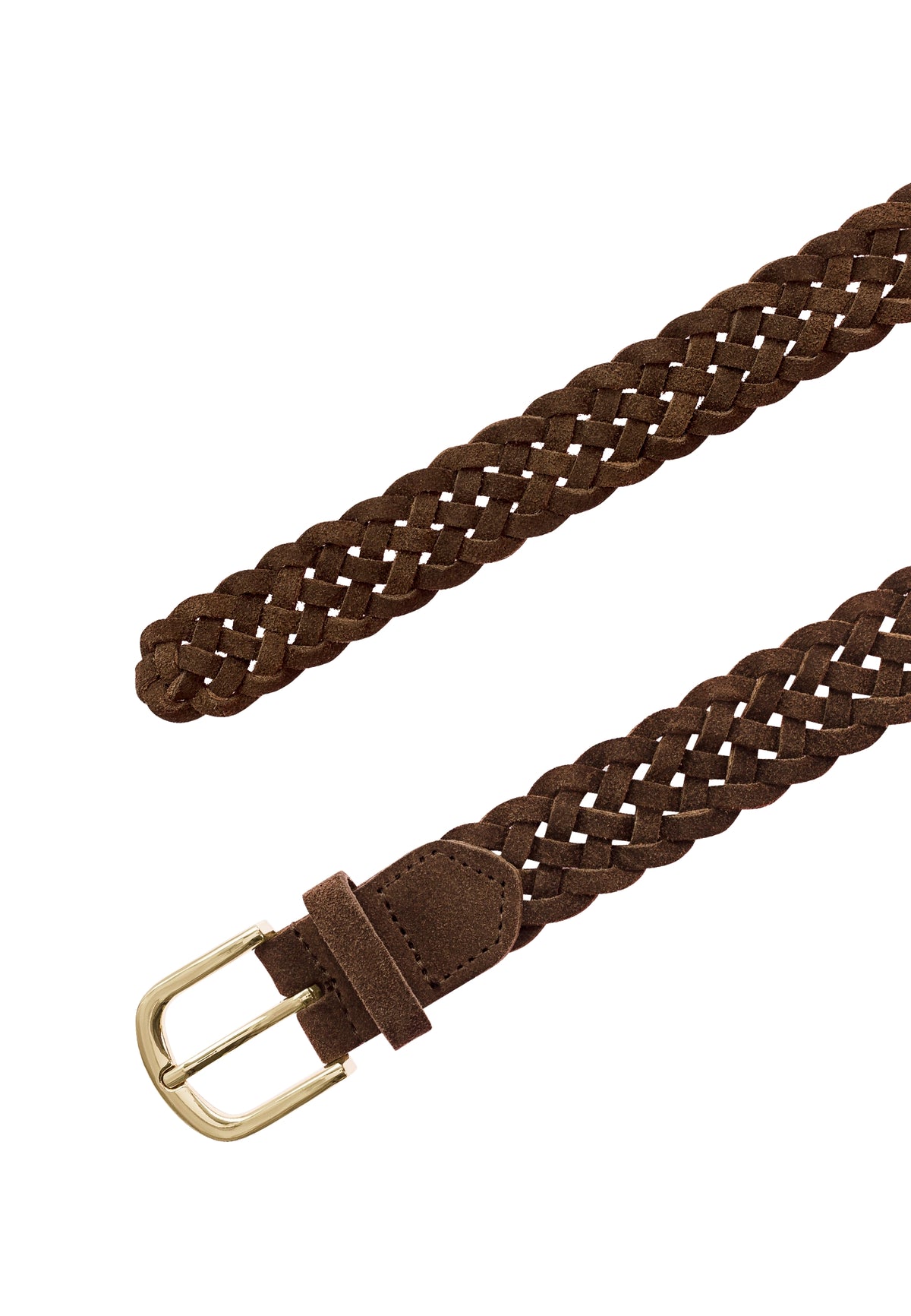 Easy Going - 30 mm Flecht-Veloursgürtel