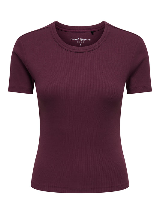 ONLVAL S/S O-NECK SOLID TOP JRS NOOS