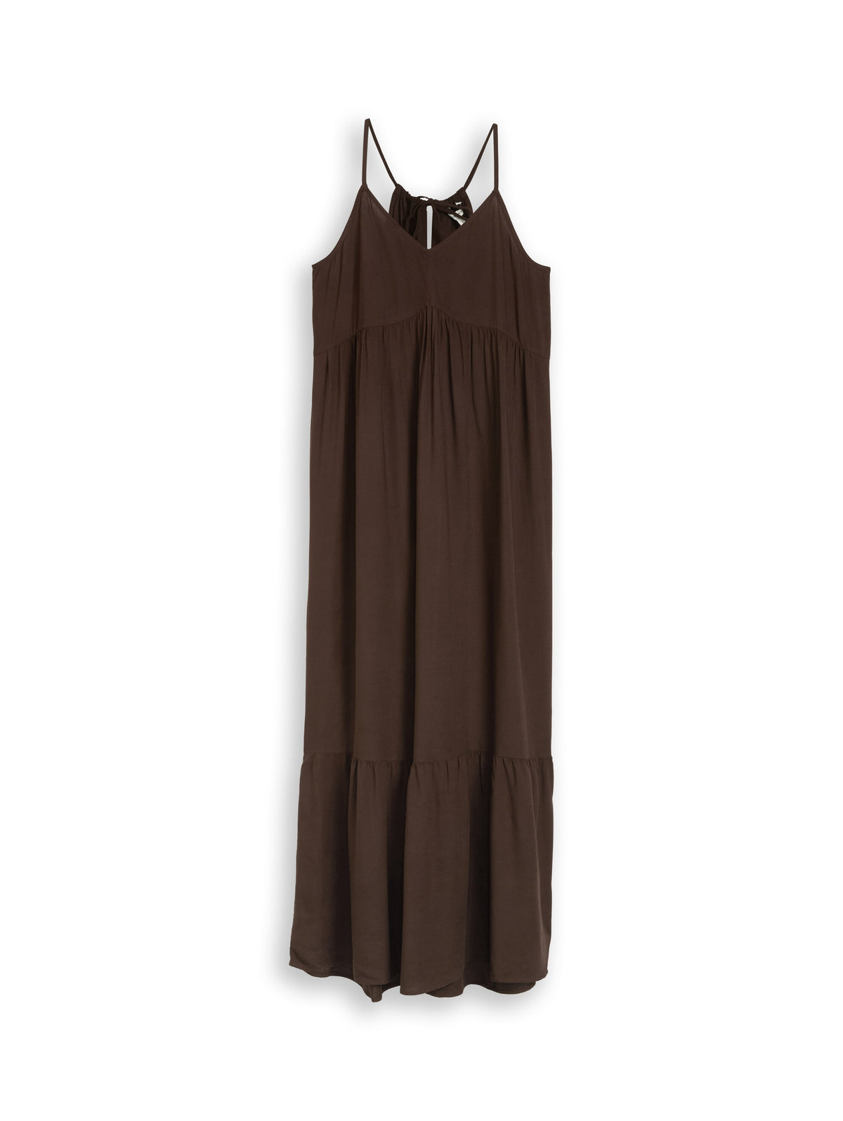 Maxi-Kleid mit Volants