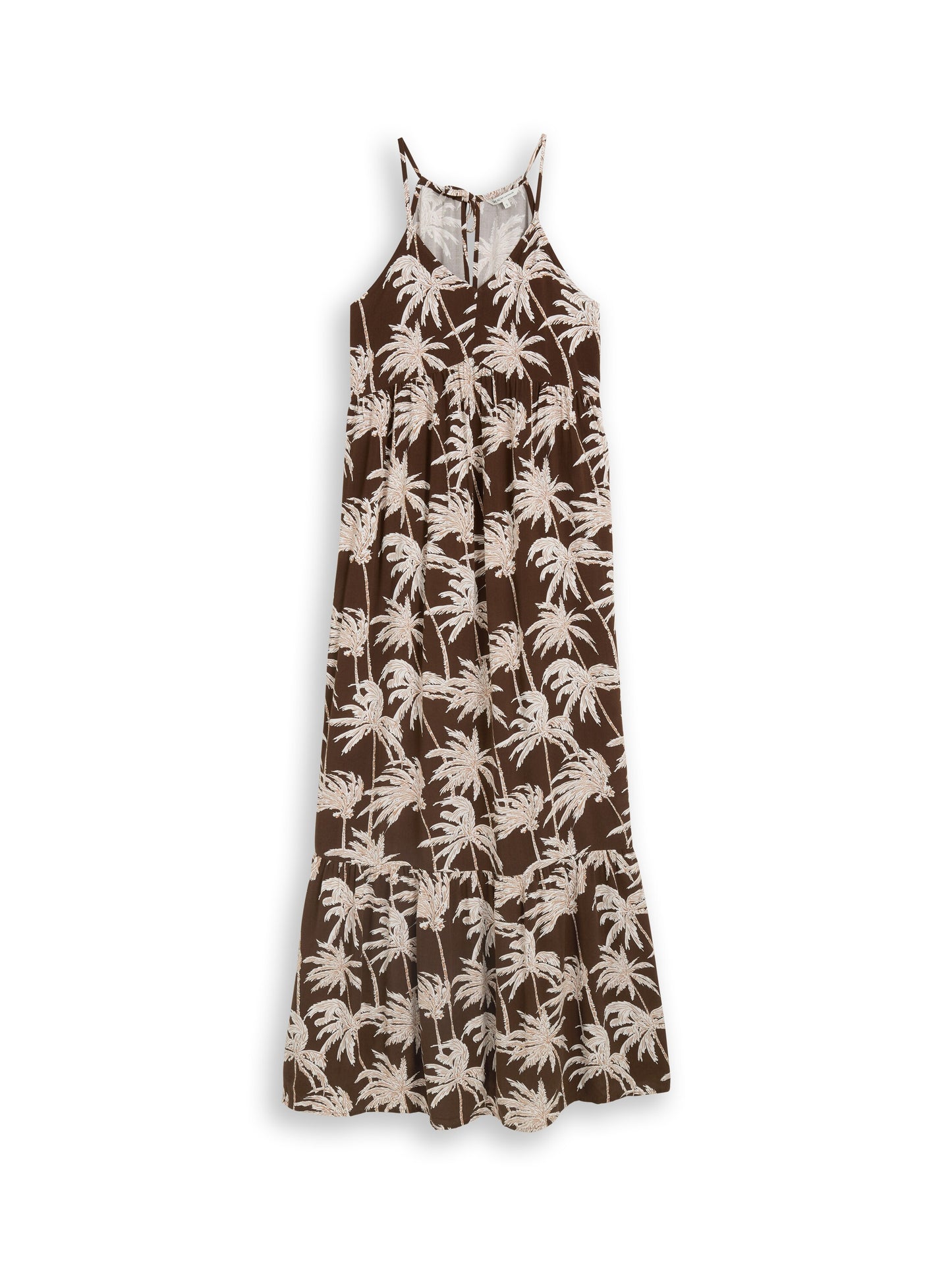 Maxi-Kleid mit Volants