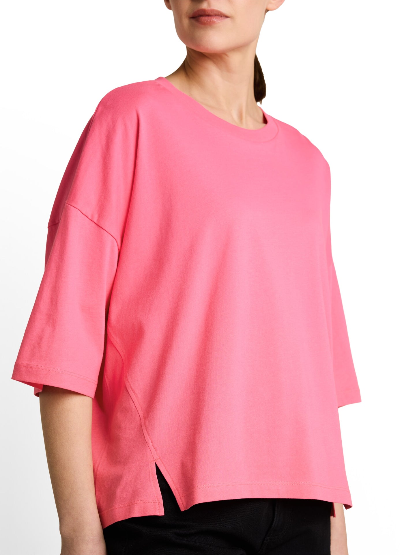 Boxy Fit T-Shirt aus Baumwolle