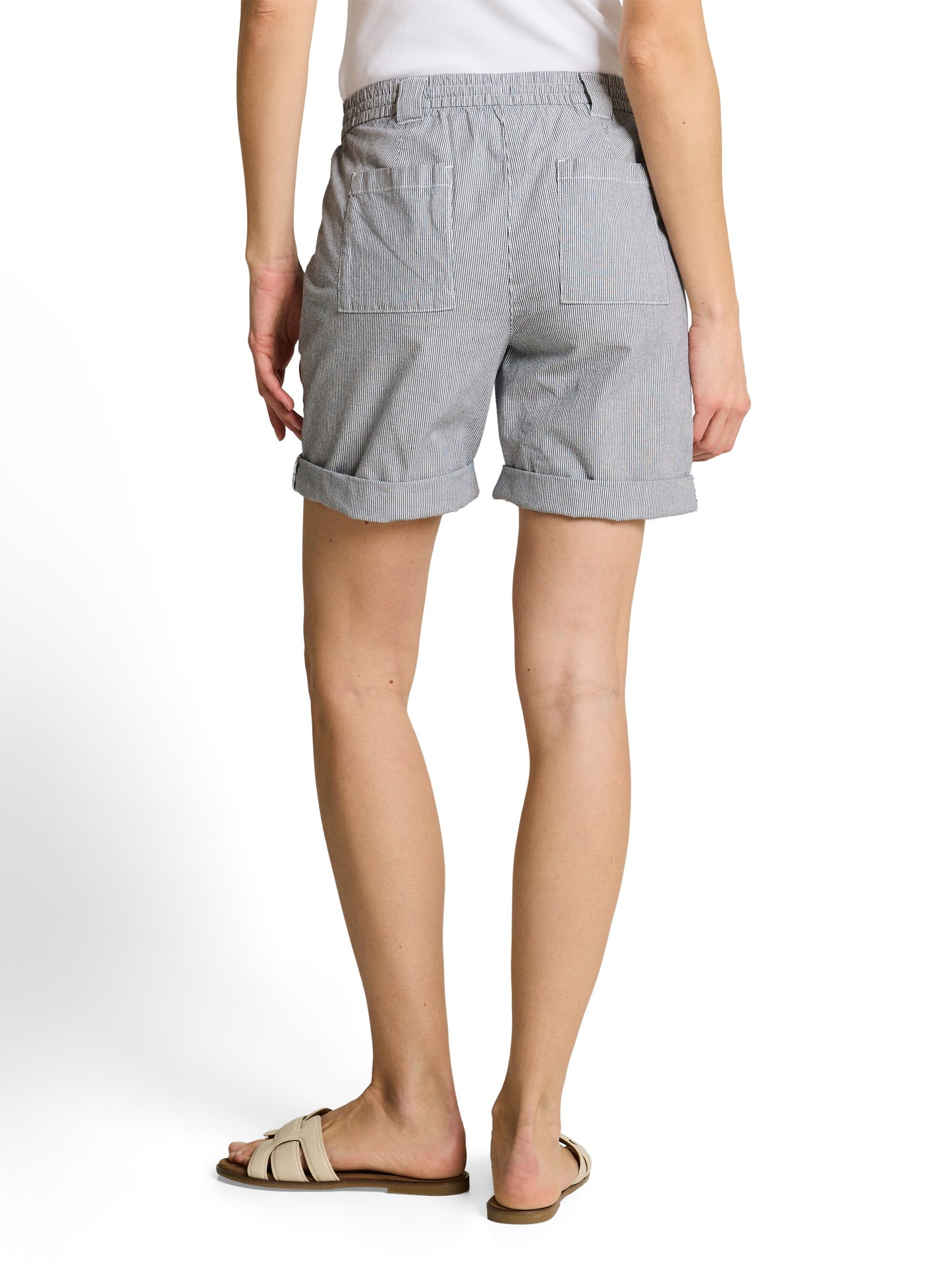 Chino Bermuda Shorts mit Kordelzug