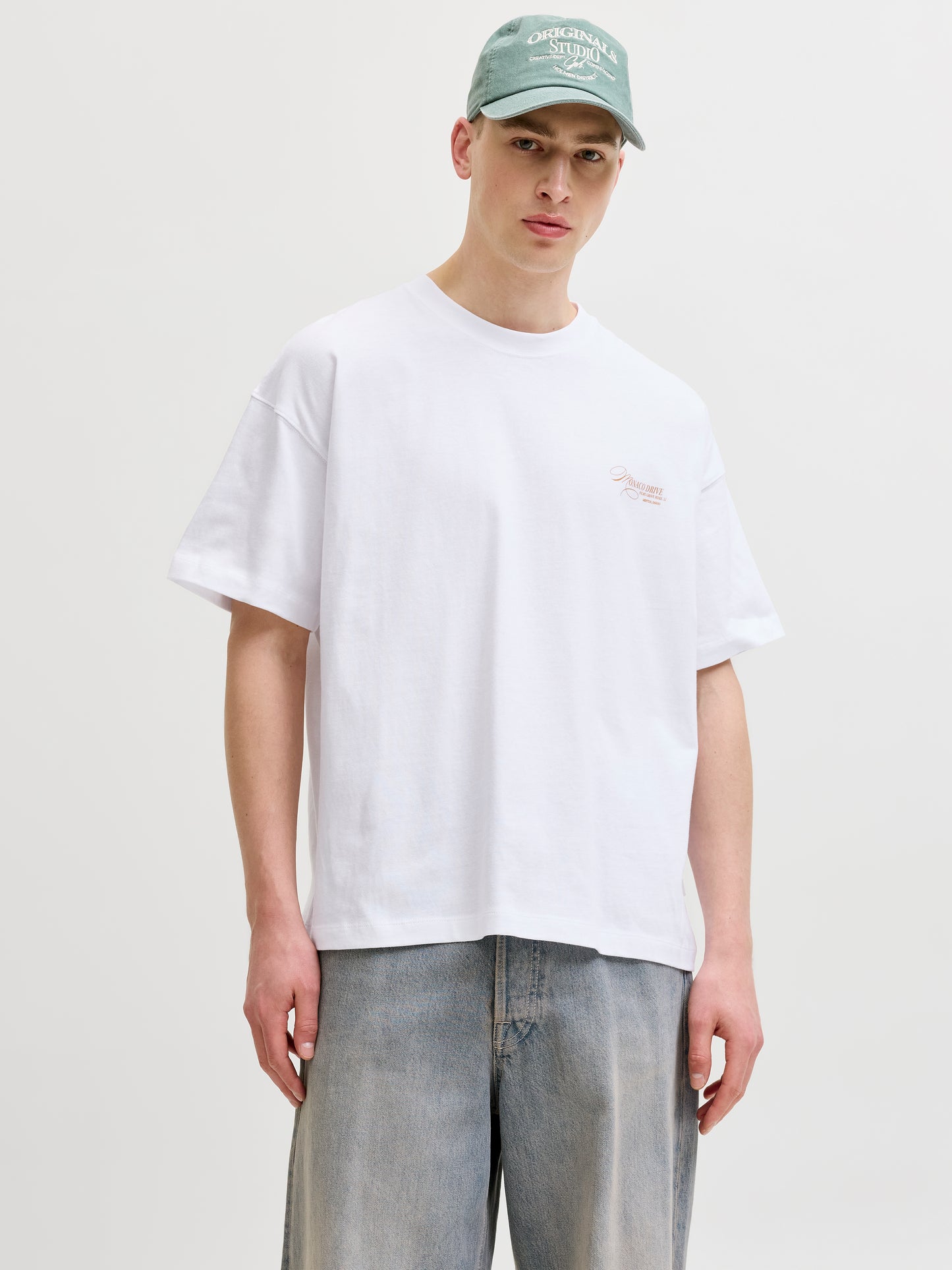 JORSANREMO BACK TEE SS CREW NECK SN