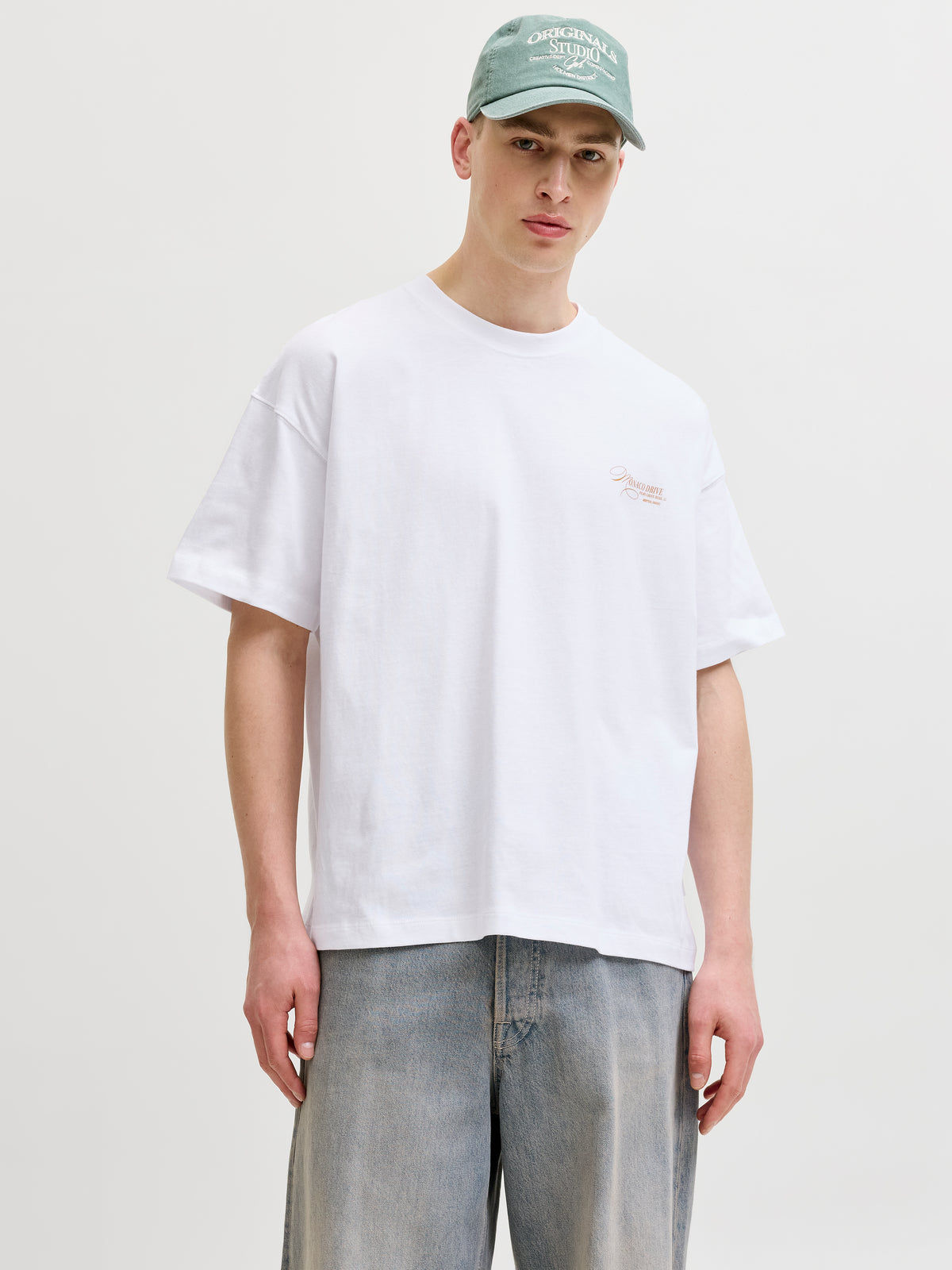 JORSANREMO BACK TEE SS CREW NECK SN