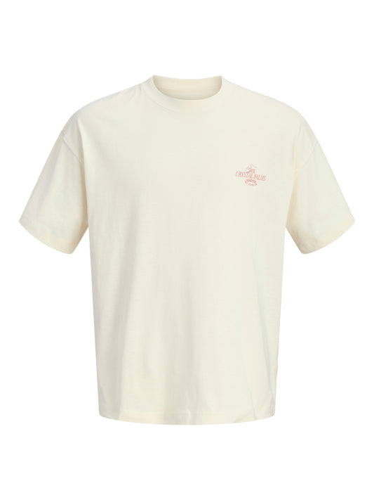 JORSANREMO BACK TEE SS CREW NECK SN