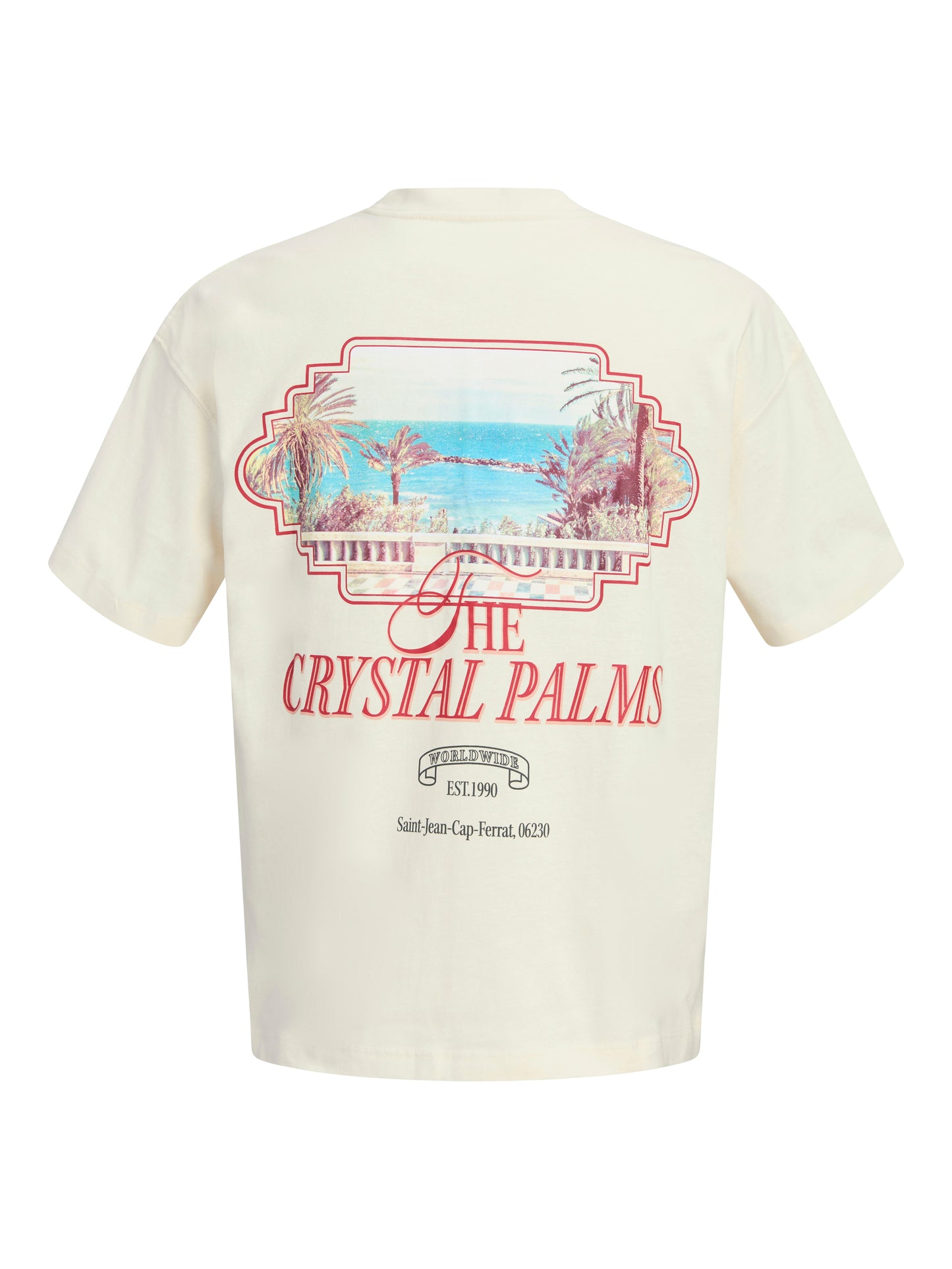 JORSANREMO BACK TEE SS CREW NECK SN