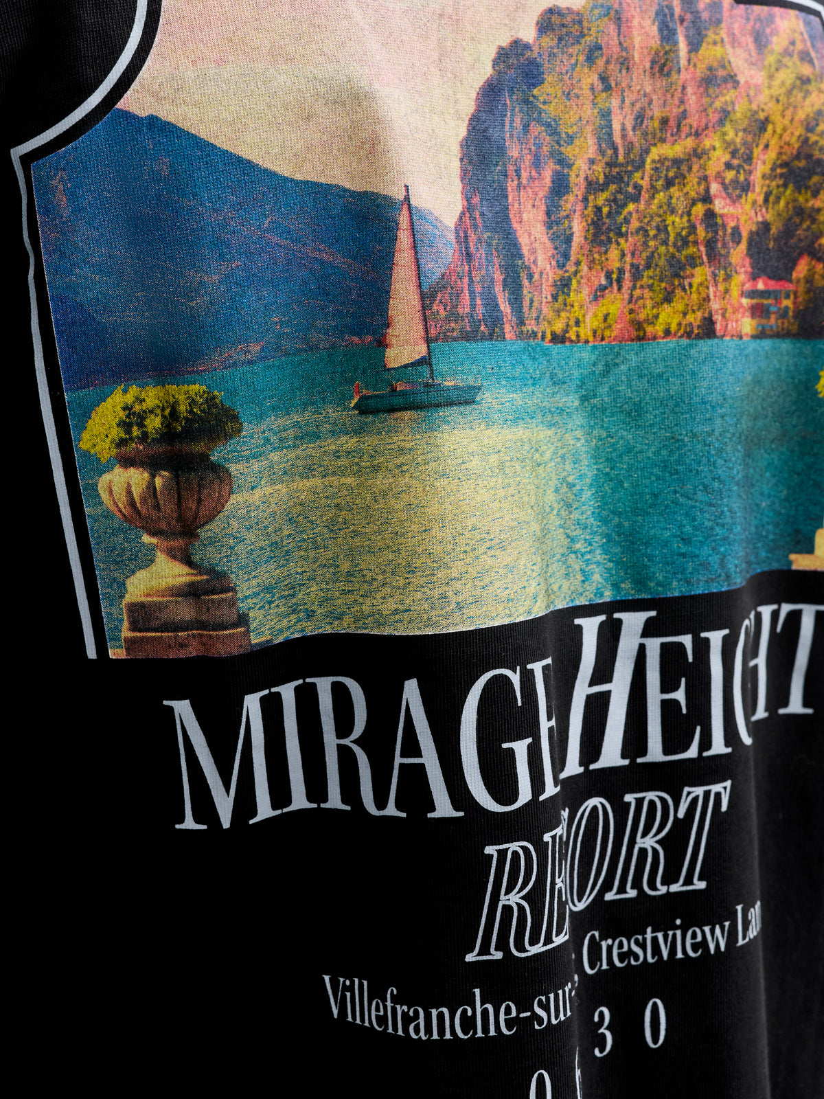 JORSANREMO BACK TEE SS CREW NECK SN