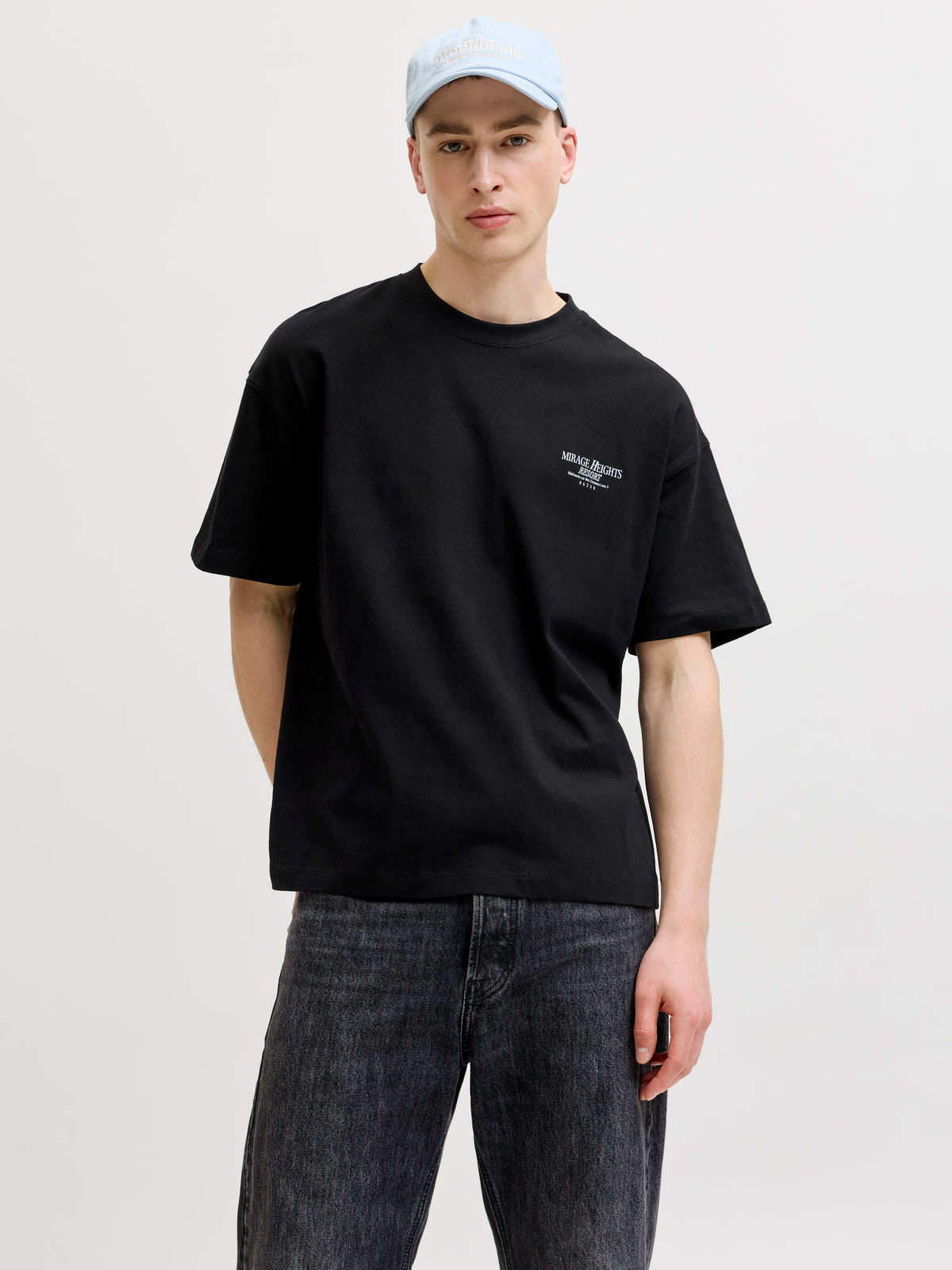JORSANREMO BACK TEE SS CREW NECK SN