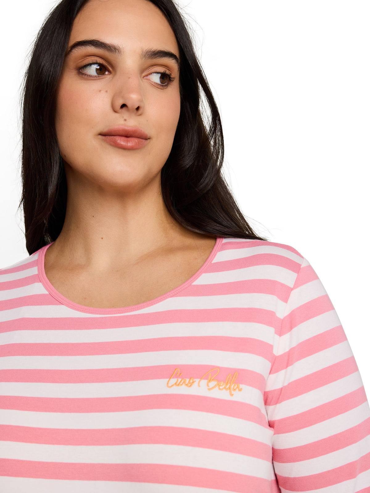 Plus Size - T-Shirt mit Stickerei