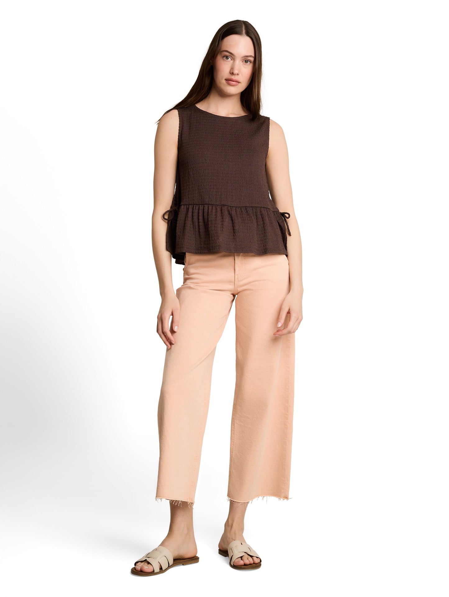 Loose Fit Peplum Top