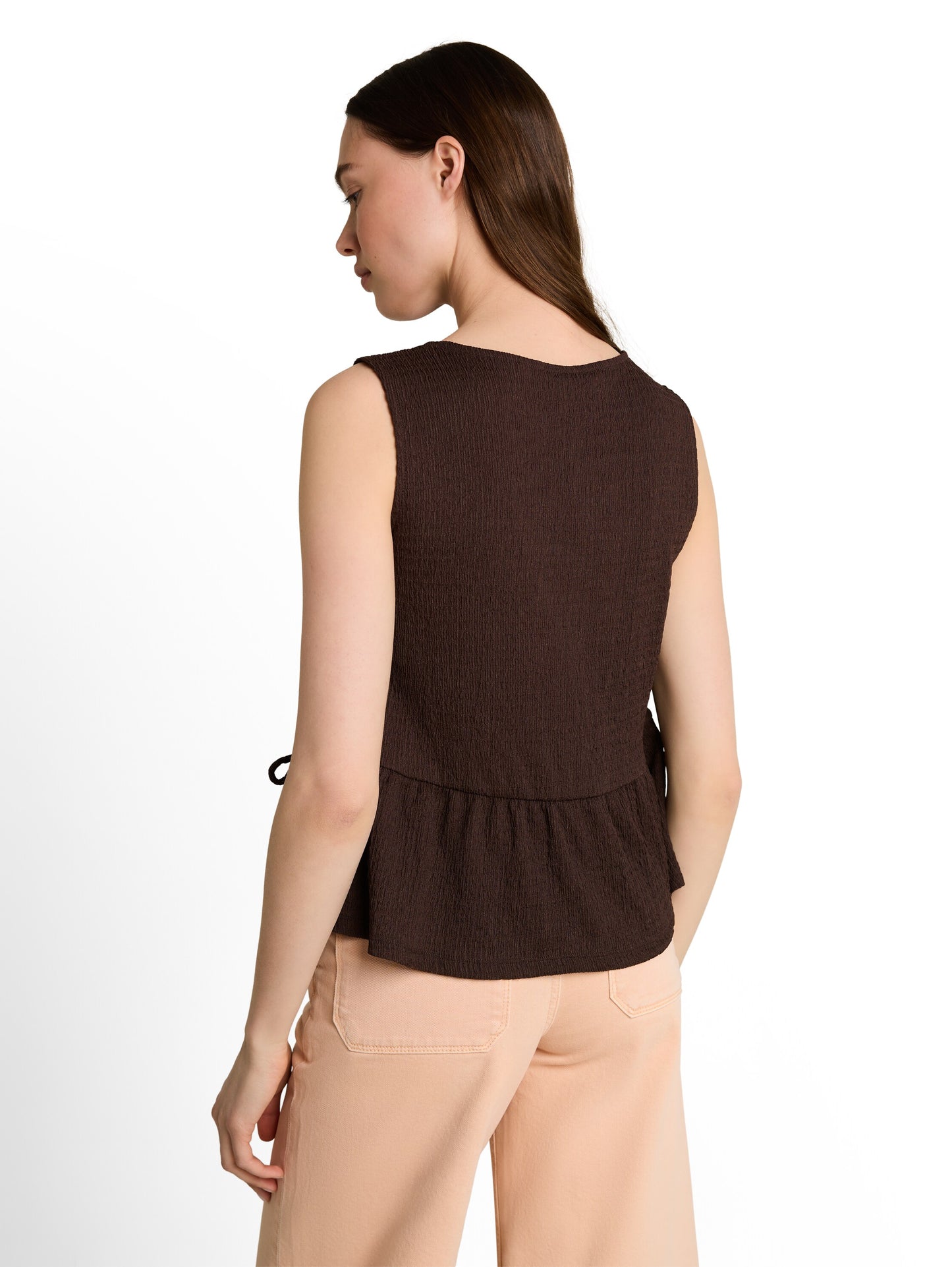 Loose Fit Peplum Top