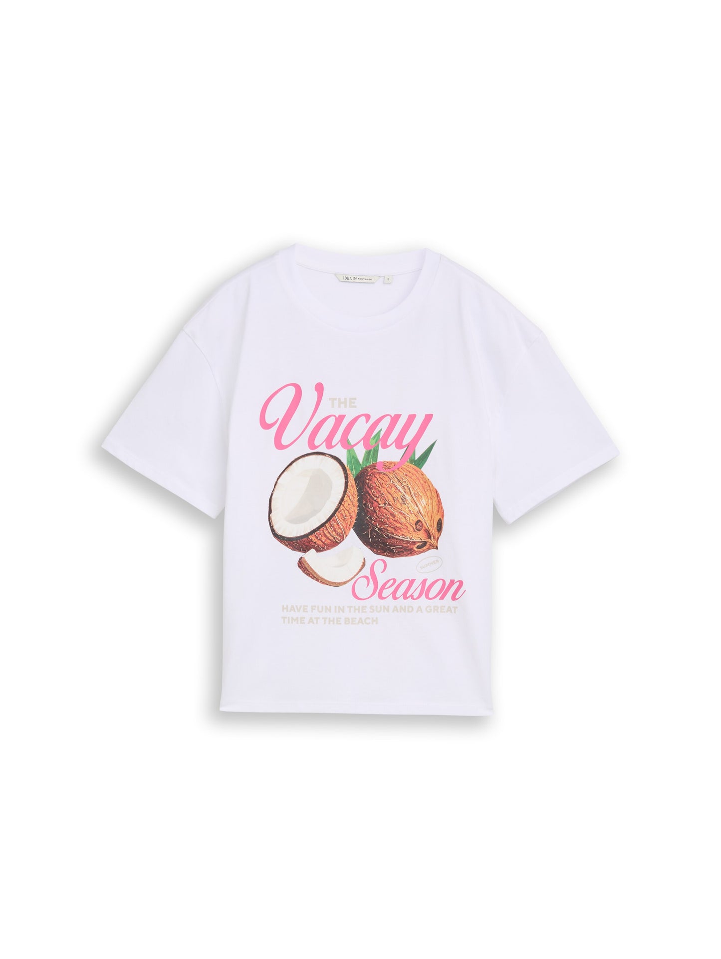 Boxy Fit T-Shirt mit Print
