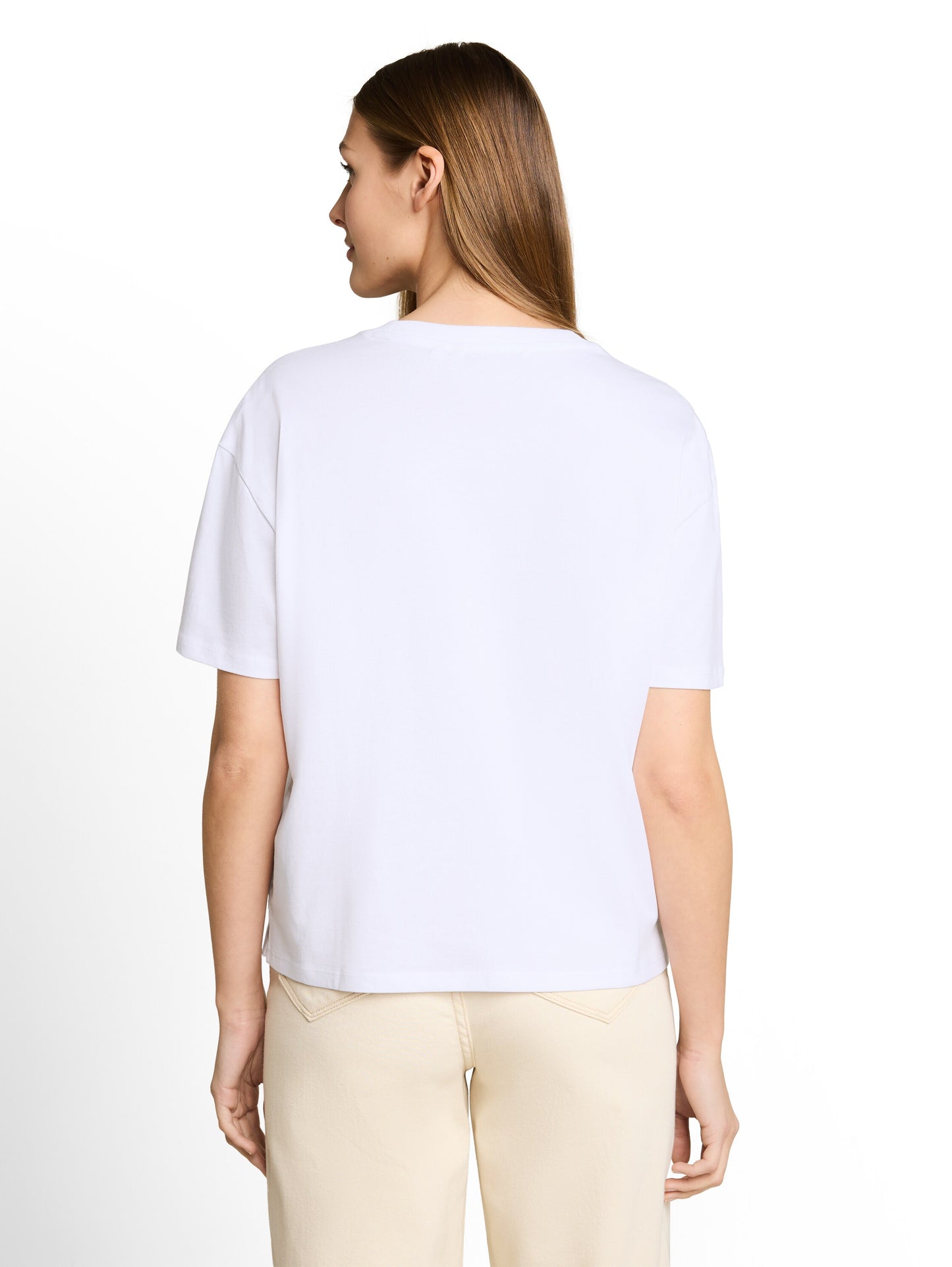 Boxy Fit T-Shirt mit Print