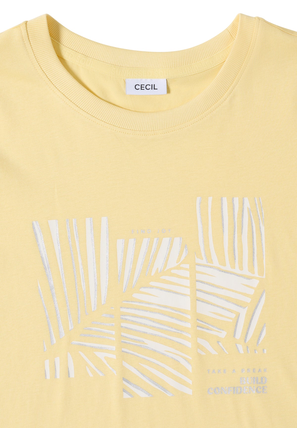T-Shirt mit Rundhals und Artwork
