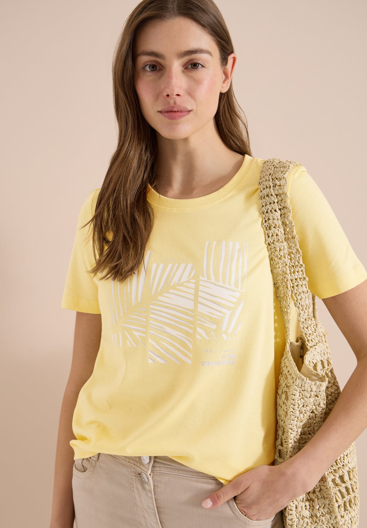 T-Shirt mit Rundhals und Artwork