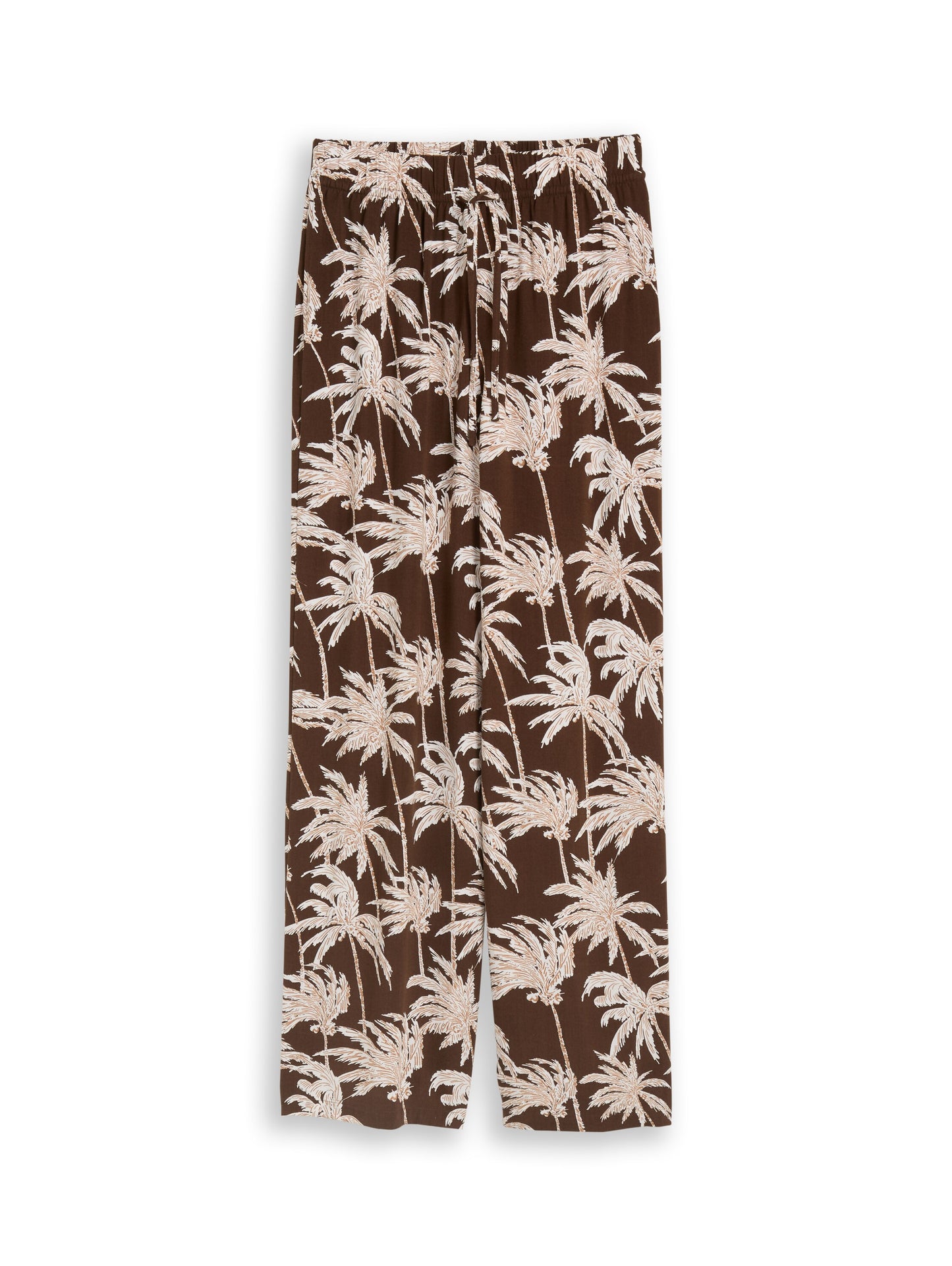 Wide Leg Hose mit Kordelzug